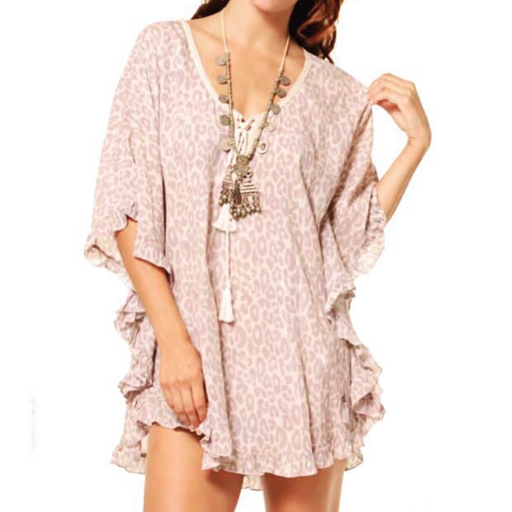 Z&L Viva La Cheetah Kaftan